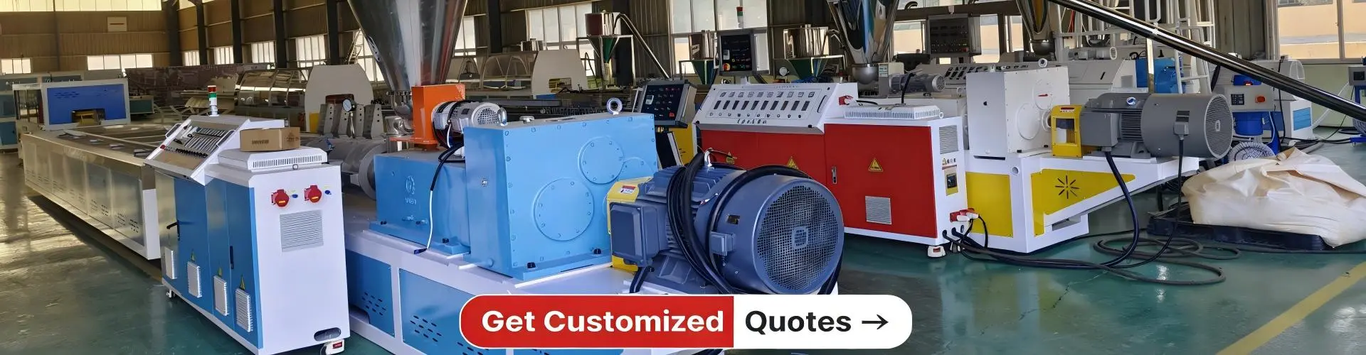 Mašina za ekstruziju drvene plastike WPC