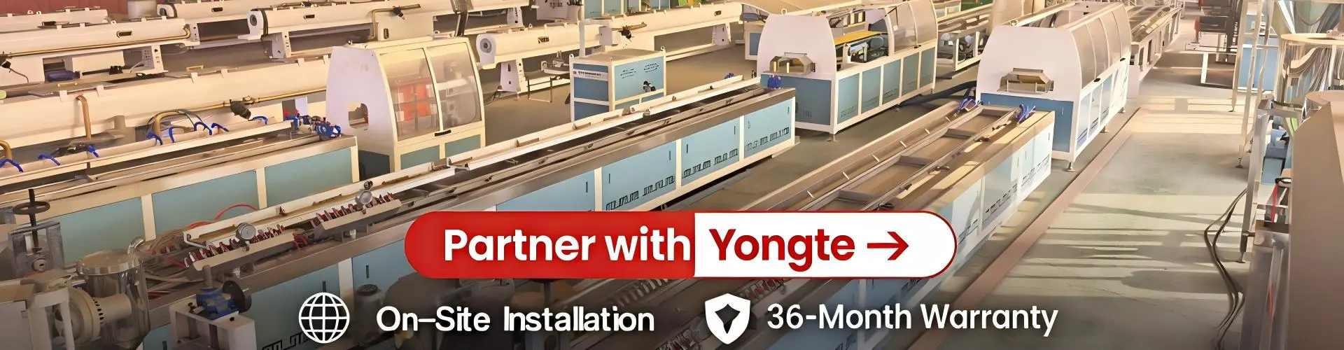 Stroj za ekstruziju plastičnih profila