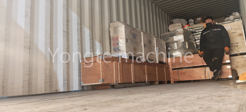 Yongte CE certified machine ship to Romania