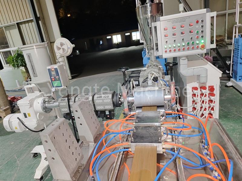 WPC Fasica Board Co Extrusion Machine