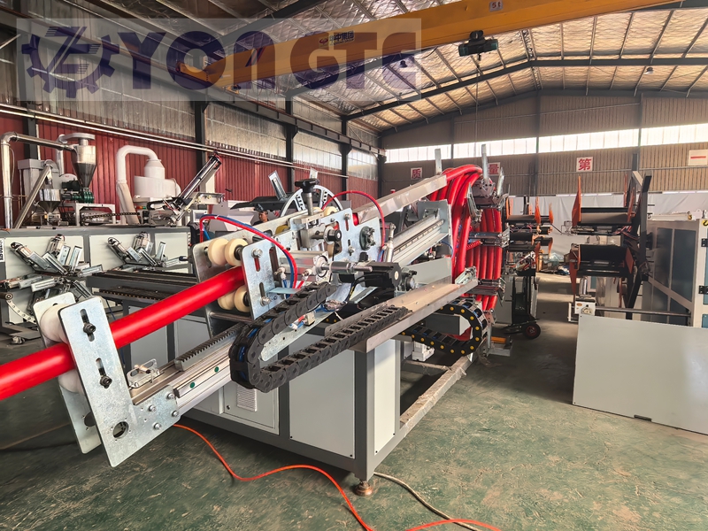 Samorazvijena mašina za namotavanje Yongte Plastics Machinery rješava dilemu za namotavanje PE cijevi velikog prečnika