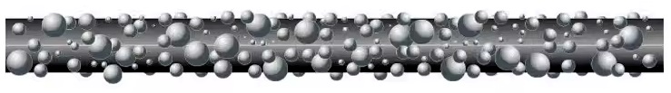 rubber irrigation pipe with micro holes